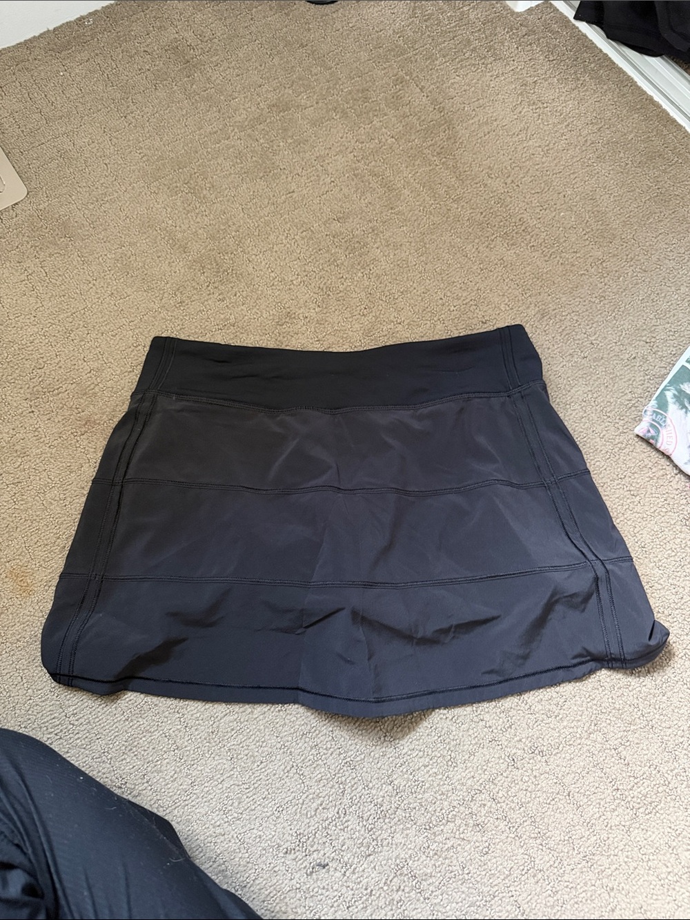 lululemon athletica Black Mini Skirt